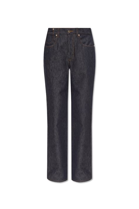 fendi jeans fiori vita|fendi clothing for women.